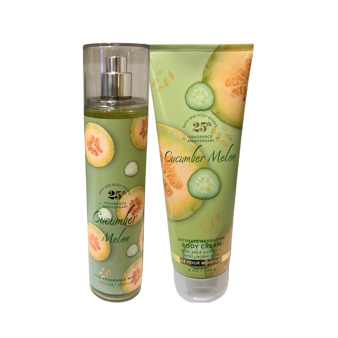 Cucumber Melon Fine Fragrance Mist and Body Cream F433410