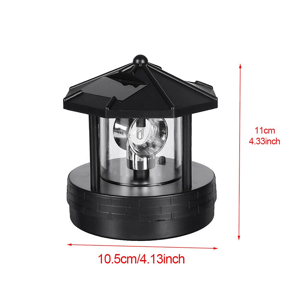 Solar Lighthouse Light with Rotating Beacon Z310