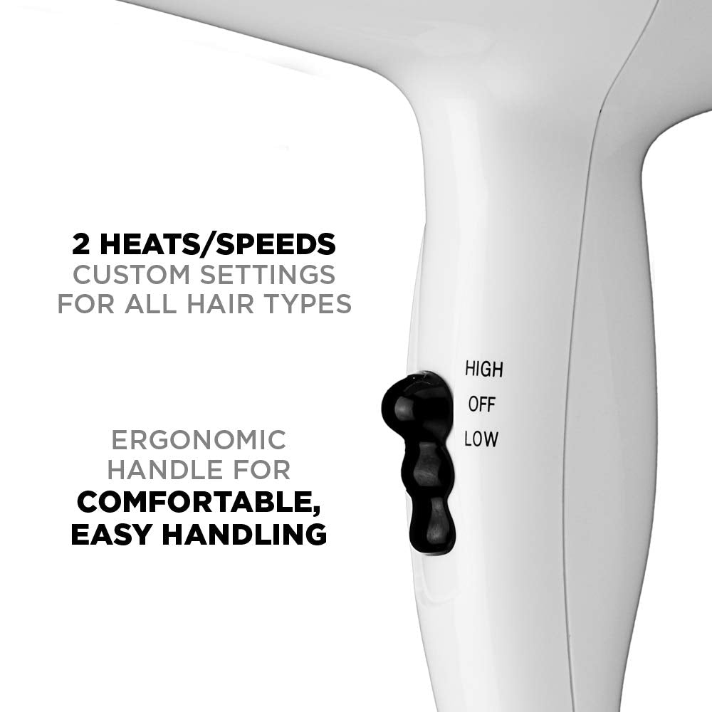 1875W Mid-Size White Hair Dryer V793482