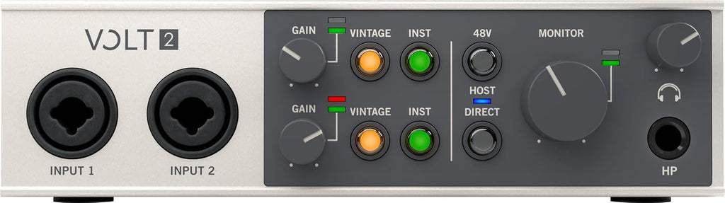 USB Audio Interface with 2 XLR Cables X445