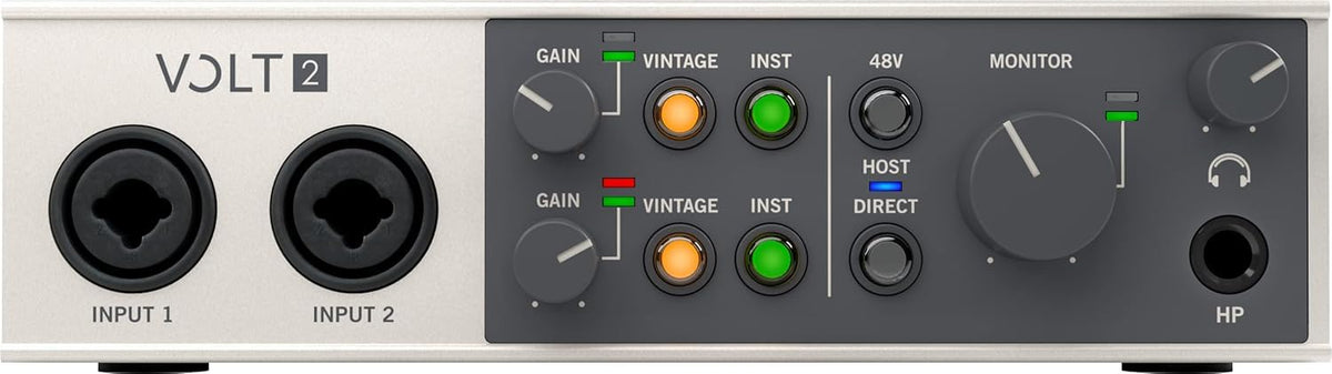 USB Audio Interface with 2 XLR Cables X445