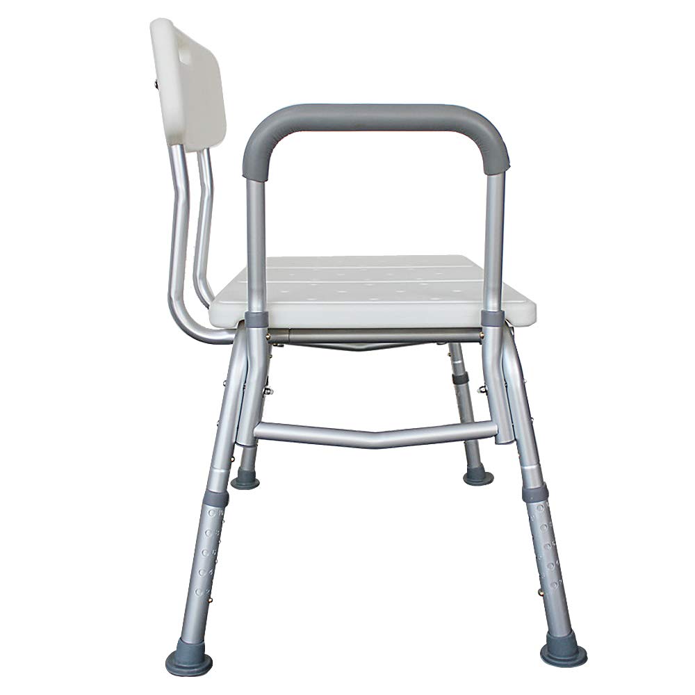 Adjustable Transfer Bench with Back & Arm Q3721