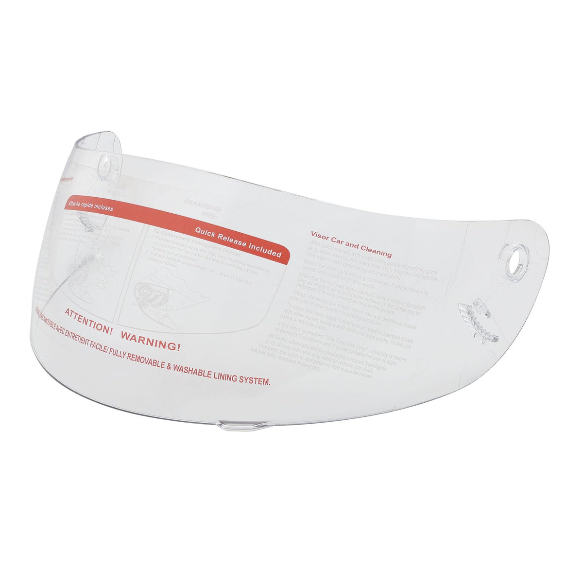 Motorcycle Flip Up Full Face Helmet Visor V3746