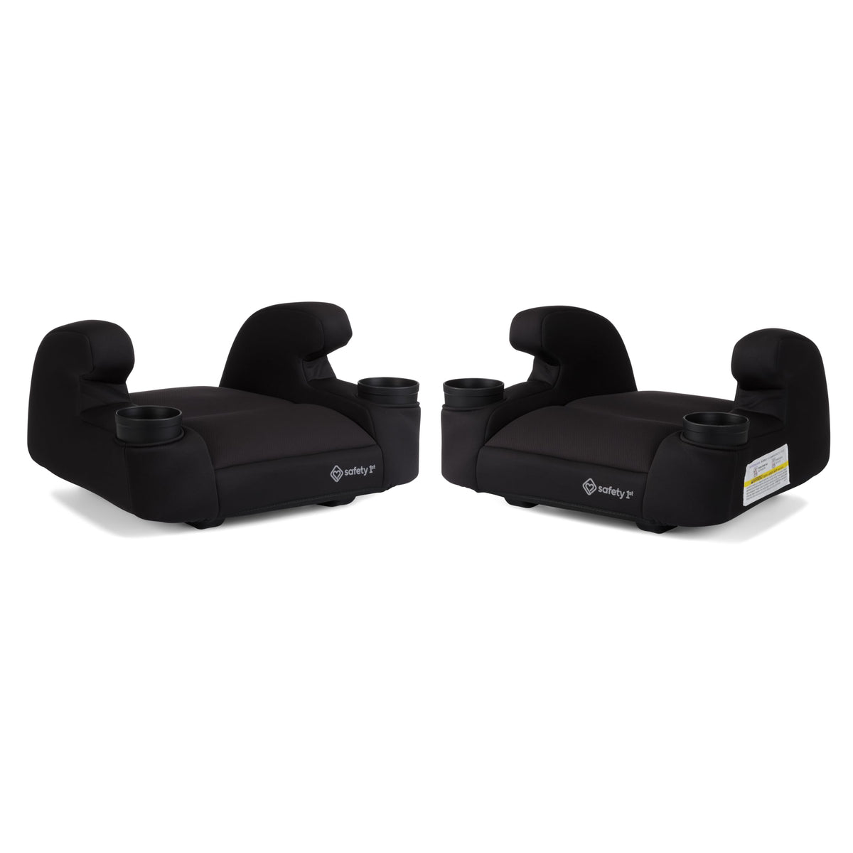 Lightweight Backless Booster Car Seat, 2-Pack, Black W261