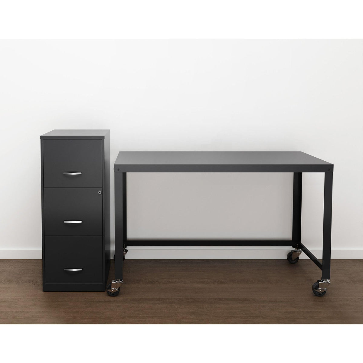 3 Drawer Locking Letter-Size Steel Filing Cabinet H338904