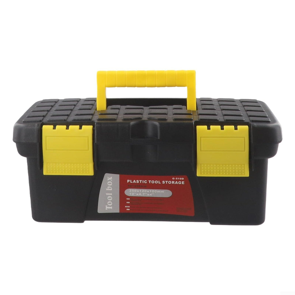 10 Inch Black Plastic Toolbox C806694
