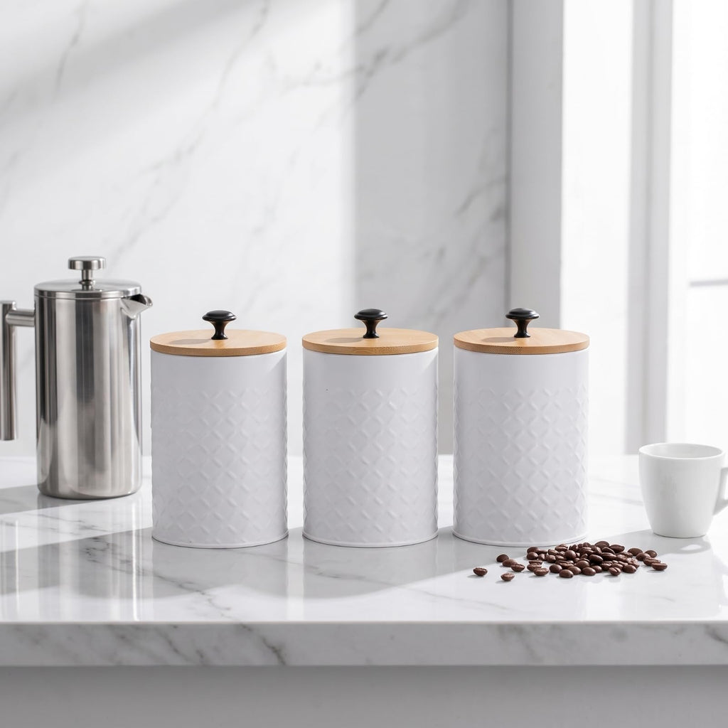 3 Pieces Kitchen Canister Set H12581