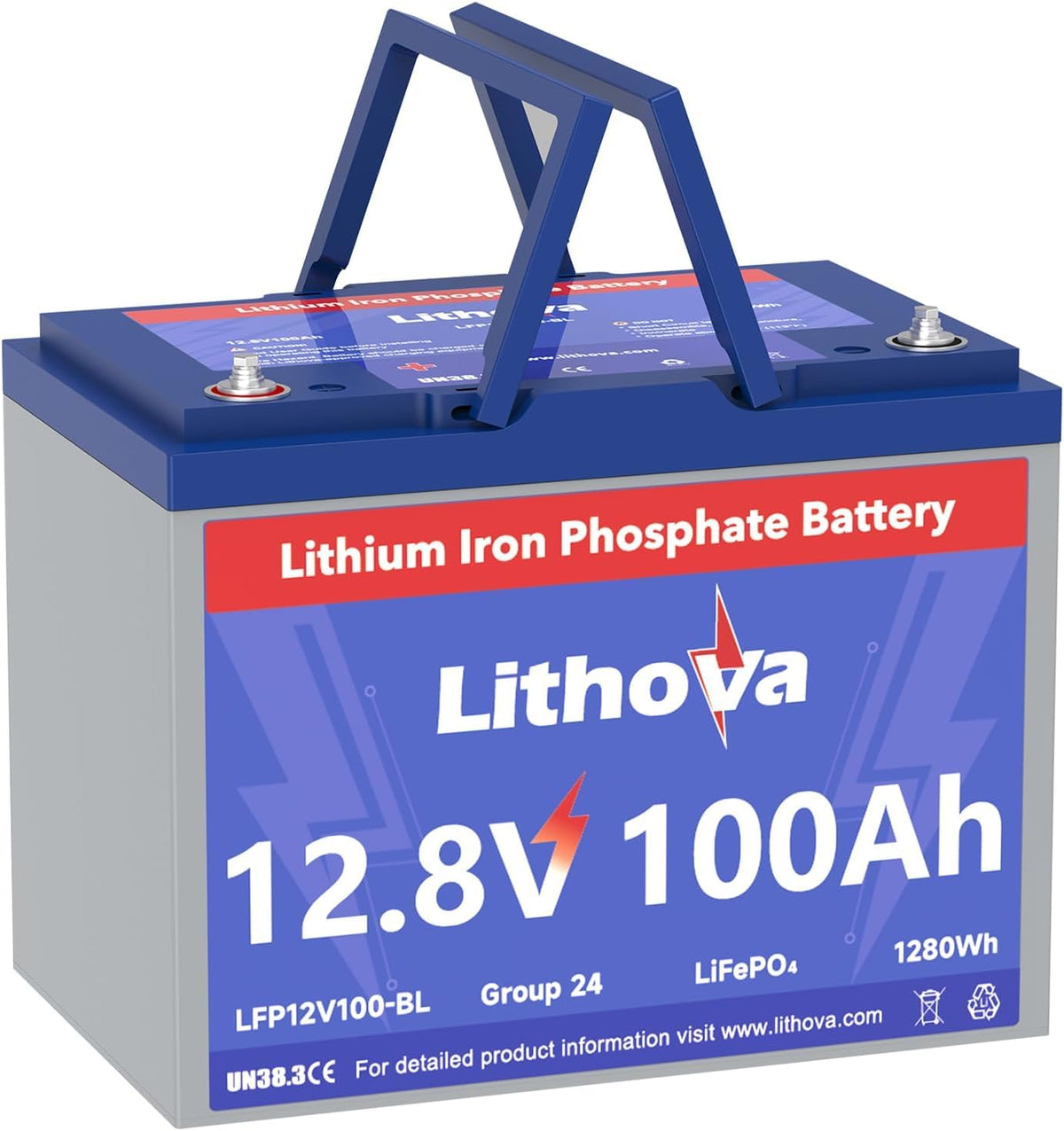 12V 100Ah LiFePO4 Battery H341836