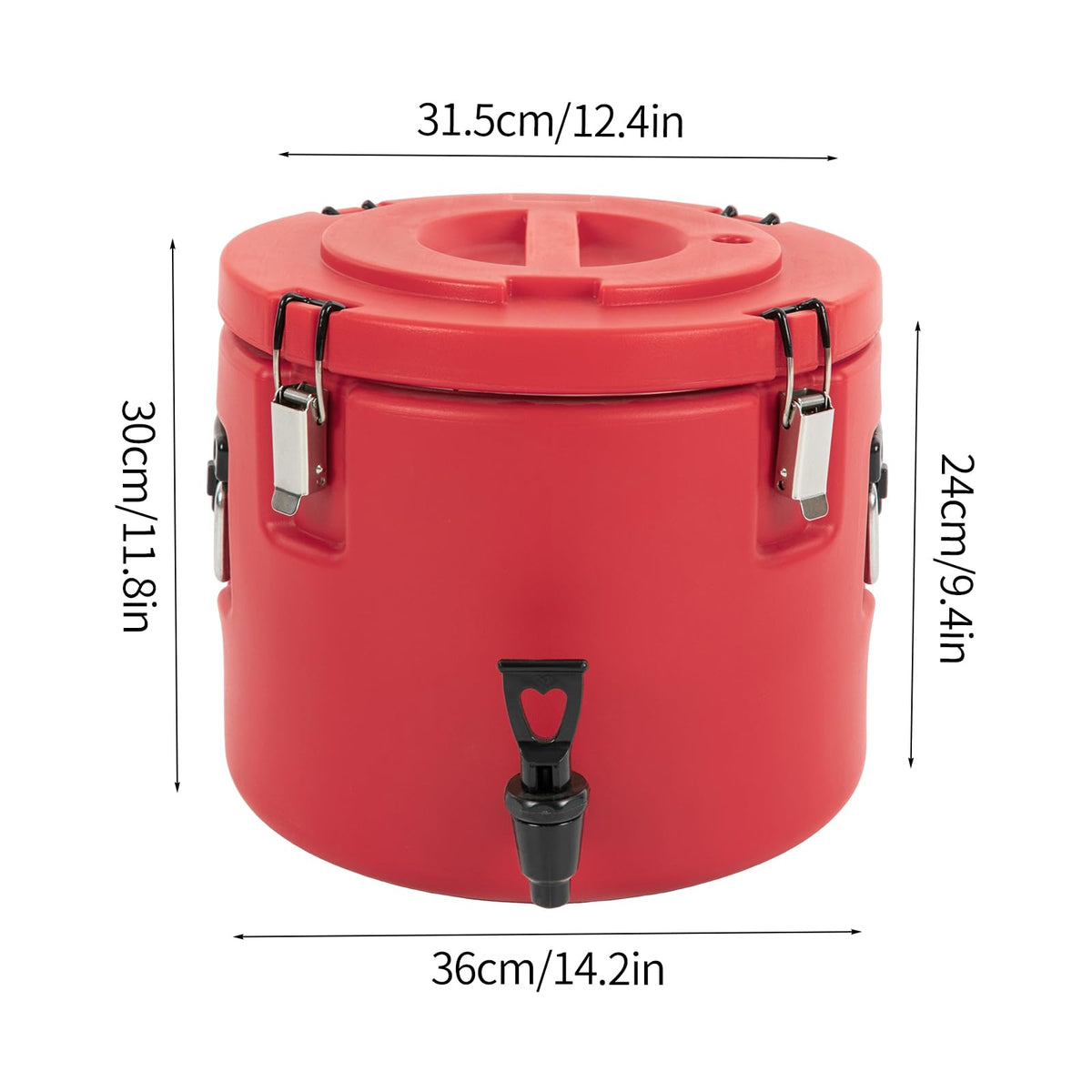 5Gal Insulated Beverage Dispenser with Faucet V198