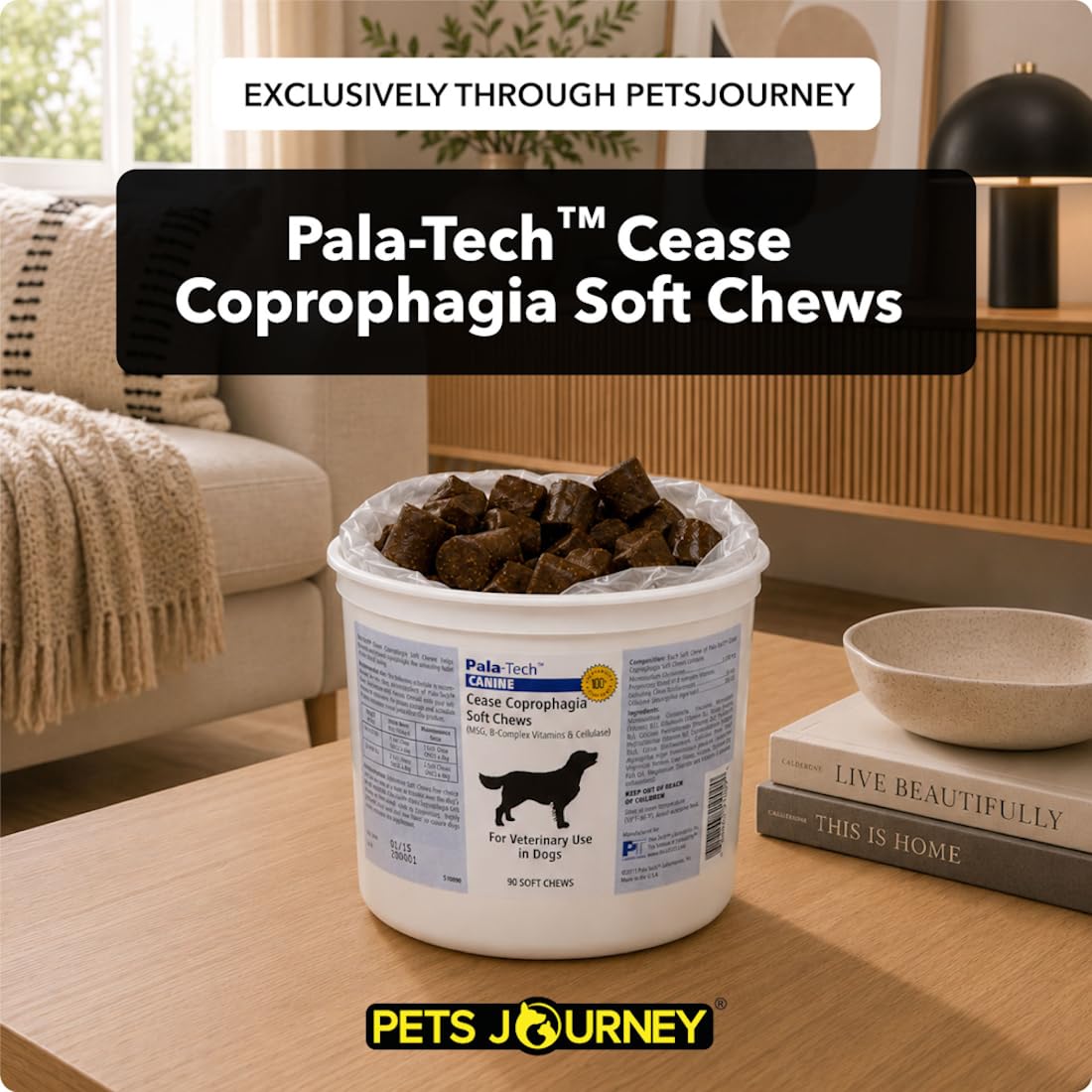 90 Chews Dog Coprophagia Deterrent X255