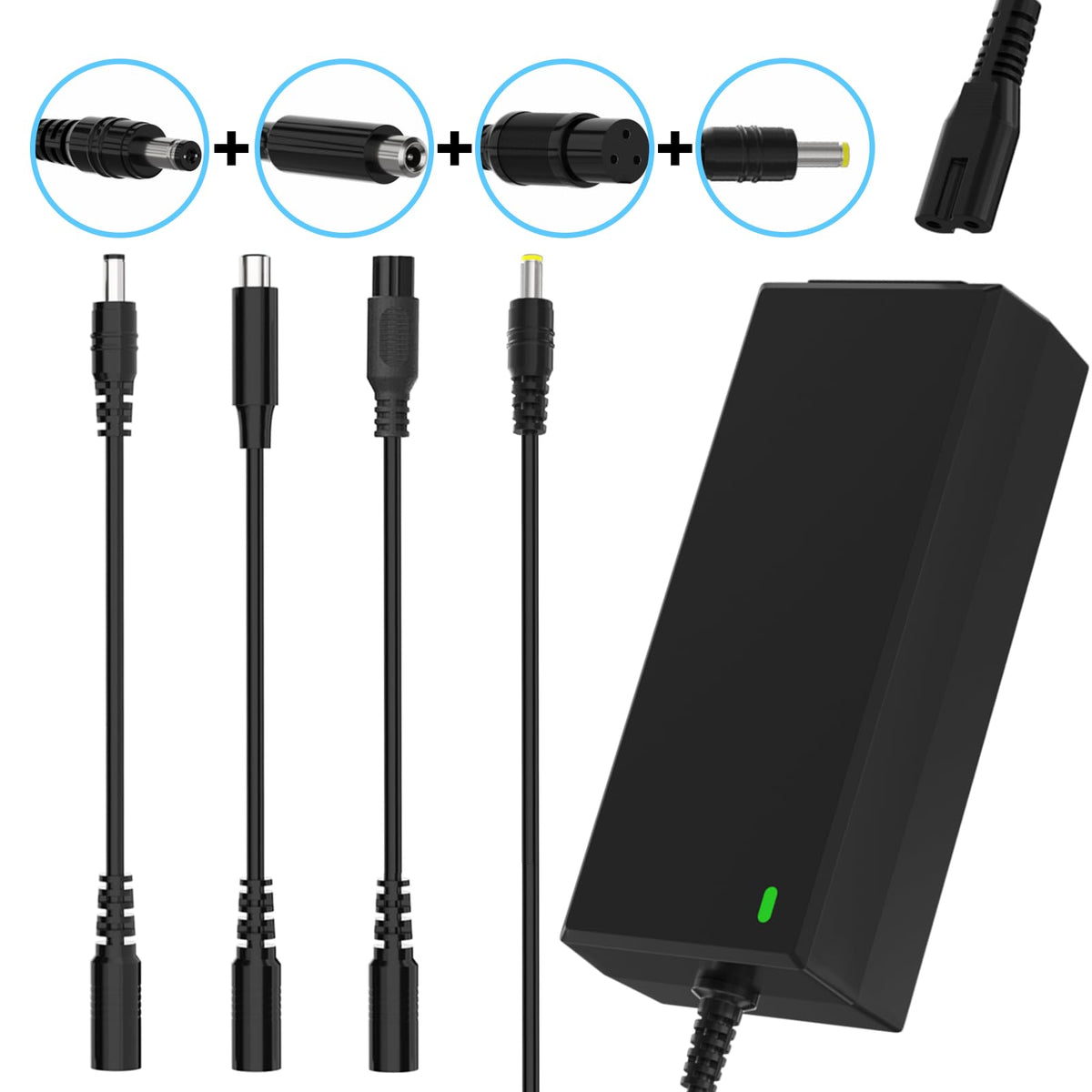 42V 2A Scooter Charger 4 in 1 Removable Connector Y73392