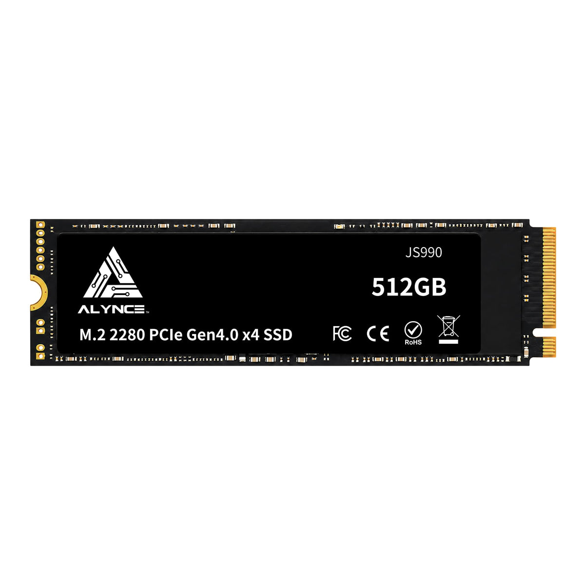 512GB PCIe Gen4 x4 NVMe M.2 2280 SSD W874045