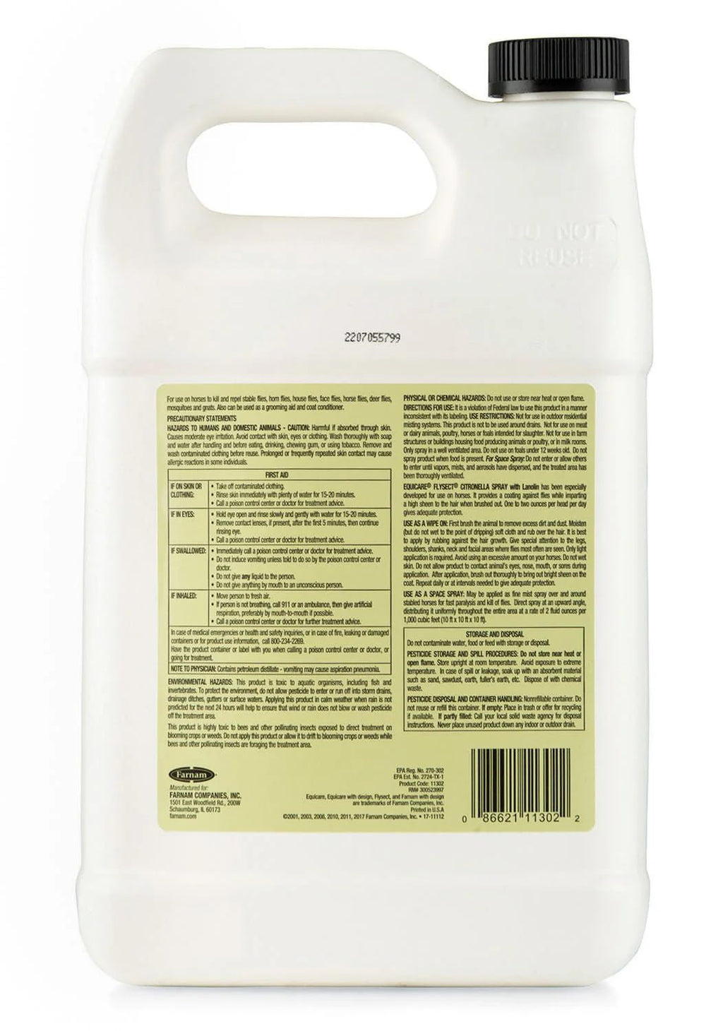 Citronella Spray 1 Gallon Refill M9533