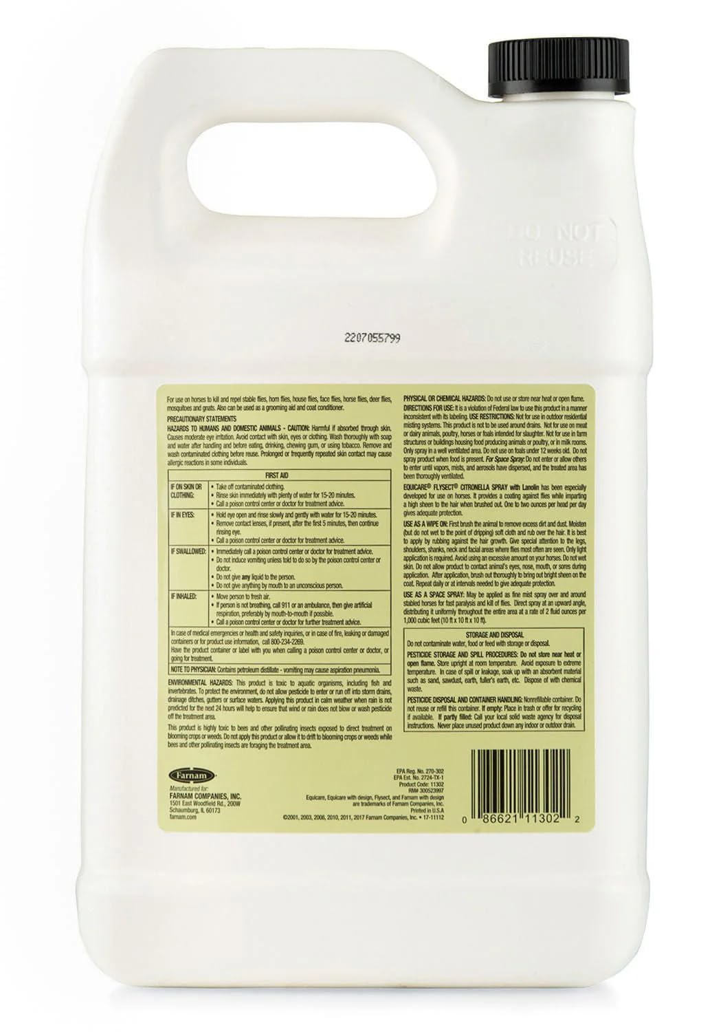Citronella Spray 1 Gallon Refill M9533
