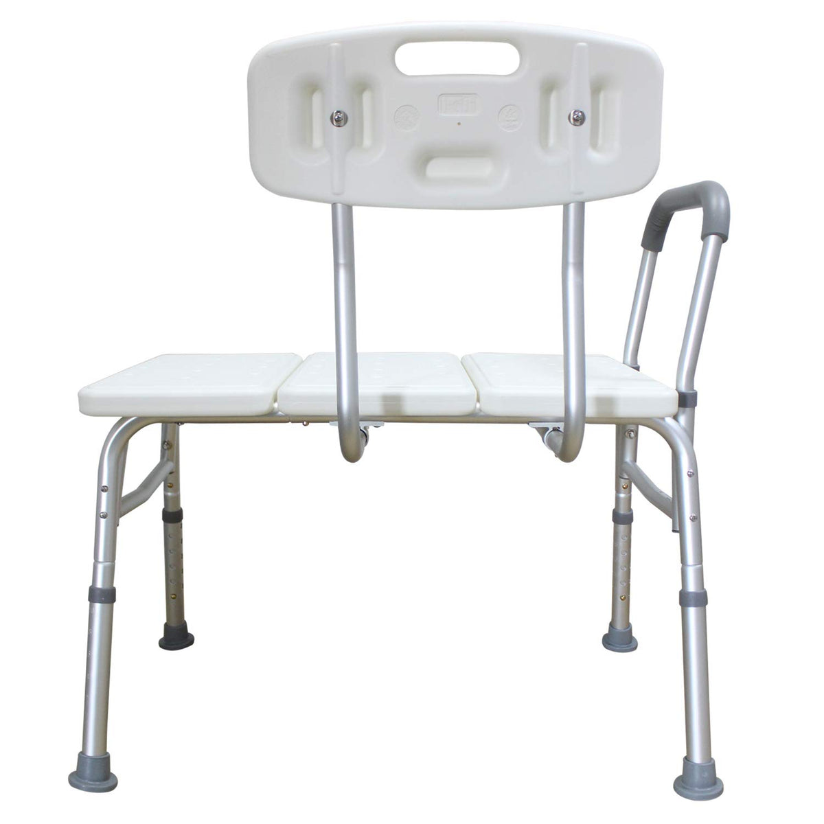 Adjustable Transfer Bench with Back & Arm Q3721