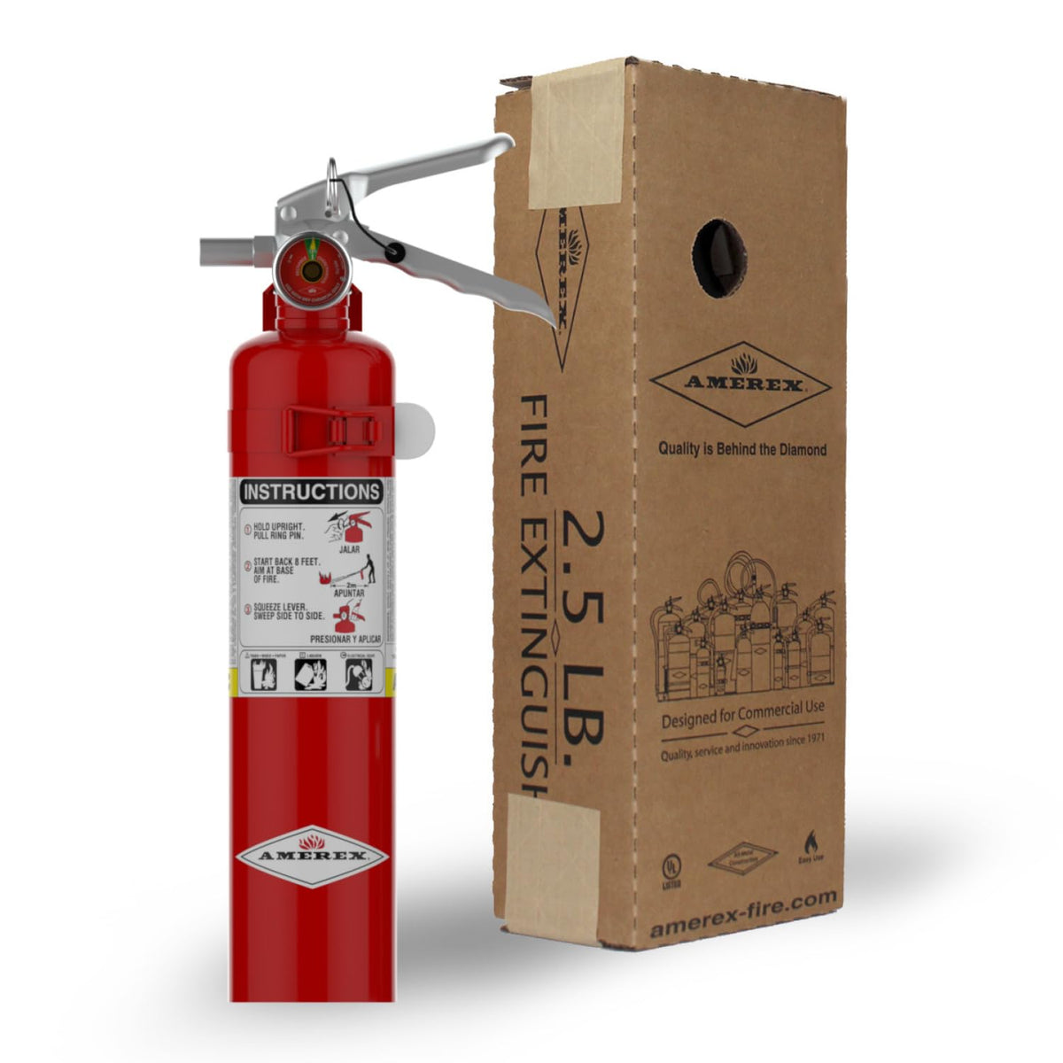 2.5 Pounds Dry Chemical Fire Extinguisher K588738