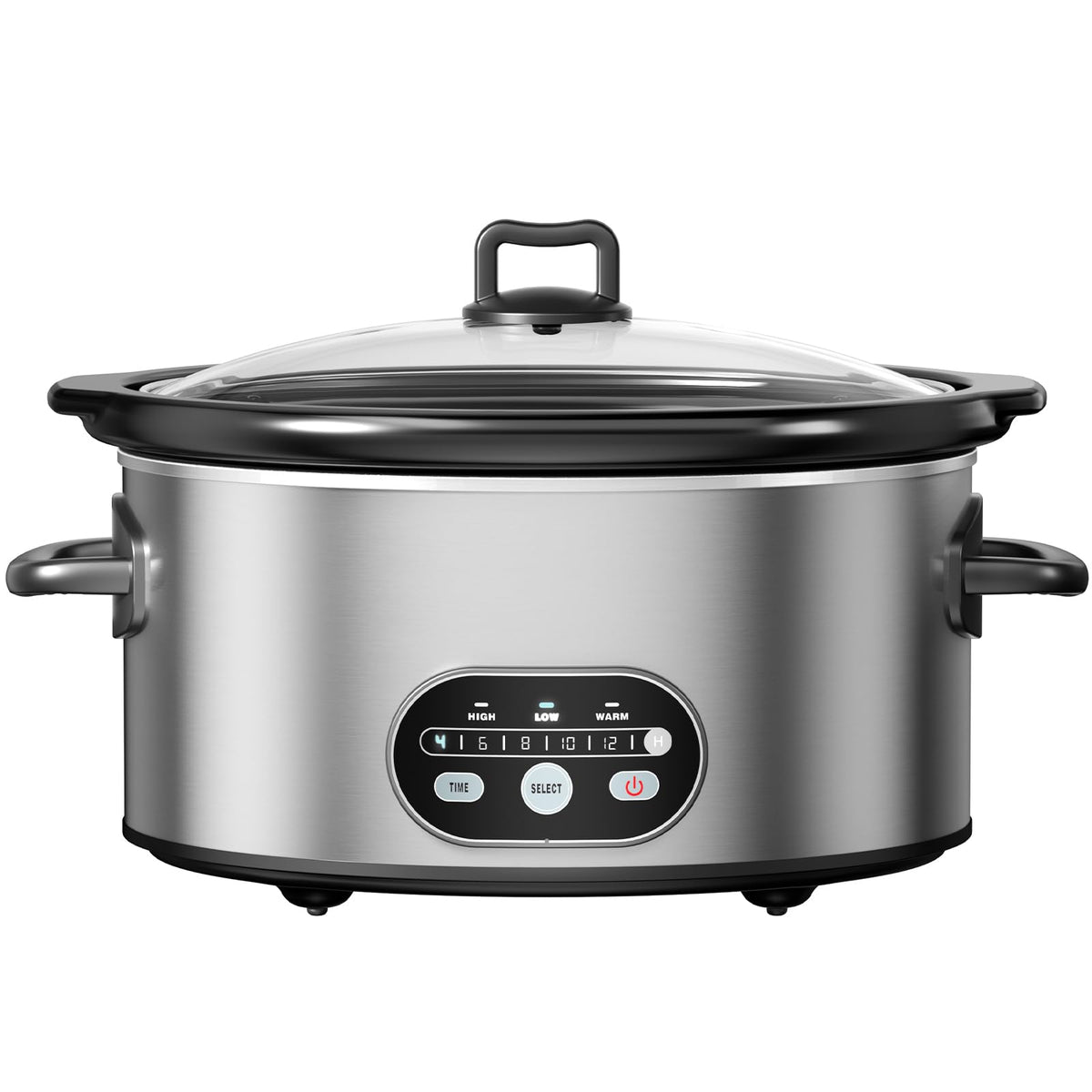 8 Quart Programmable Ceramic Nonstick Slow Cooker T61816
