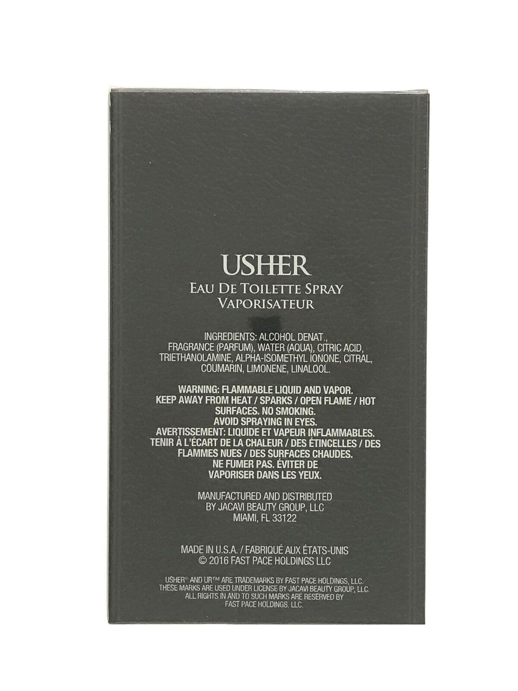 Eau de Toilette Spray 3.4 Ounce U264