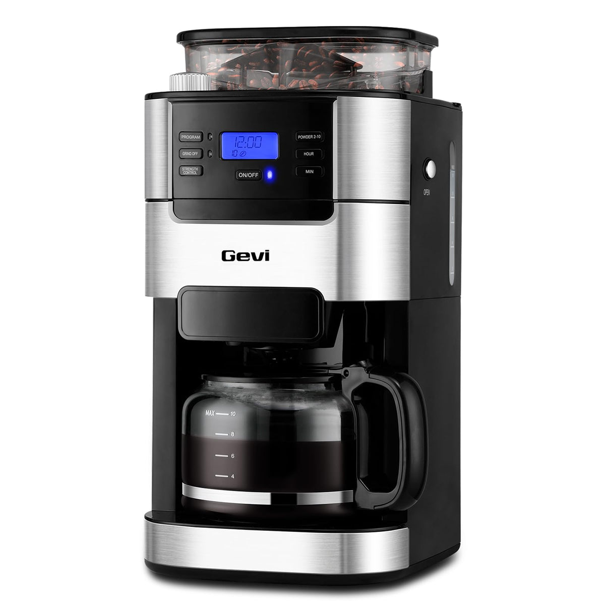 10-Cup Grind & Brew Coffee Maker with Burr Grinder U11106