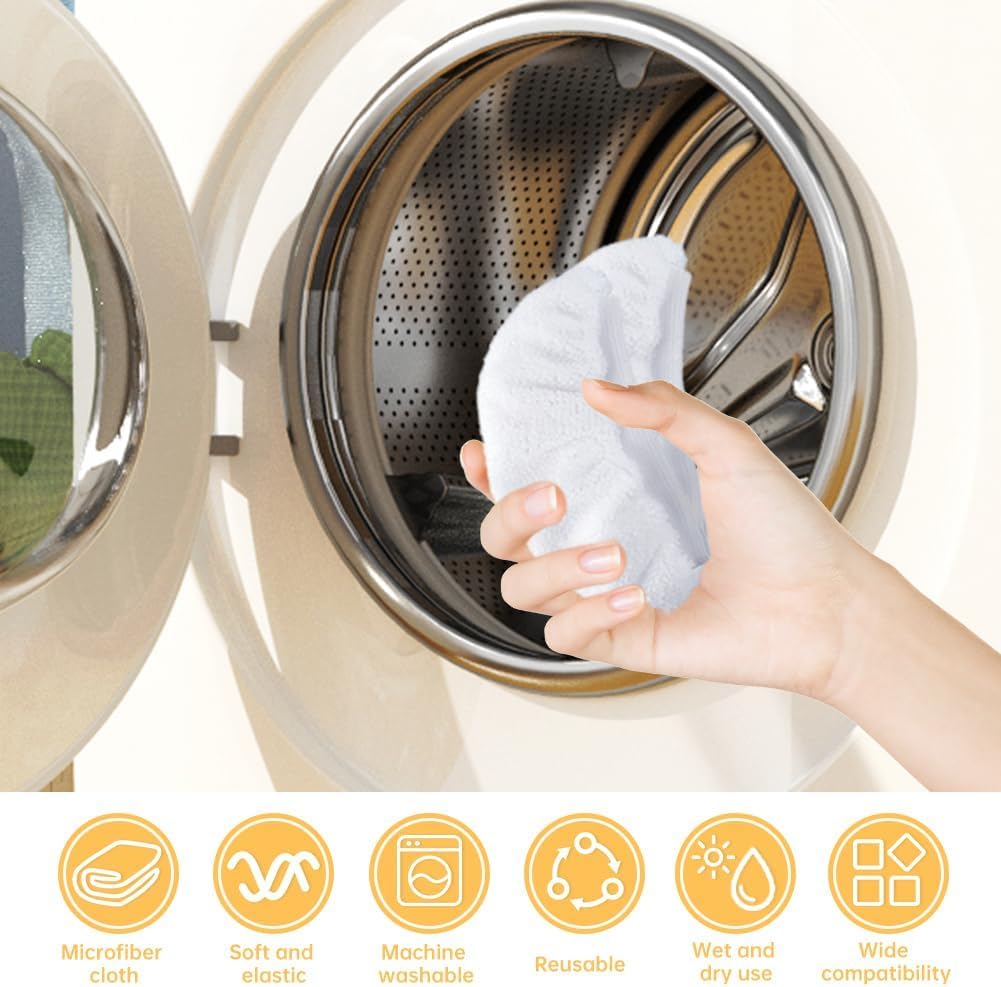 Reusable Microfiber Steam Mop Pads 10 PCS I1733