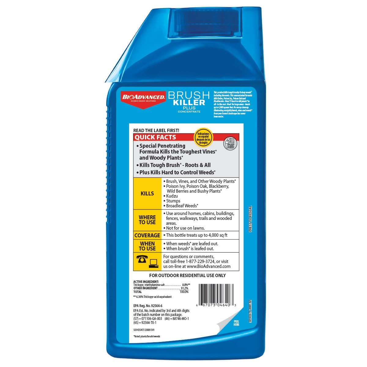 Brush Killer Plus Concentrate 32 fl oz Bottle U896910