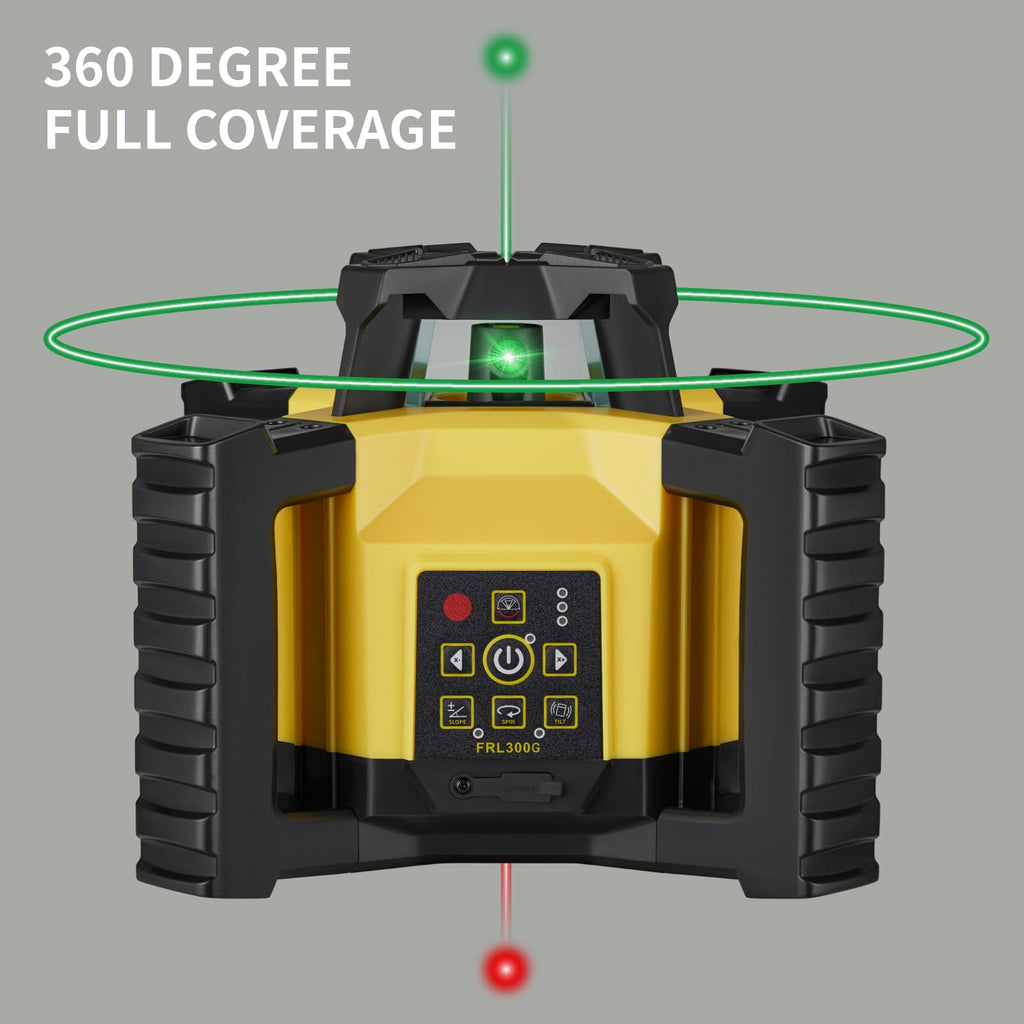 Green Self-Leveling Rotary Laser Level Kit with Tripod C164150