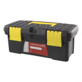 10 Inch Black Plastic Toolbox C806694