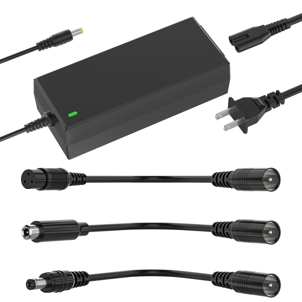 42V 2A Scooter Charger 4 in 1 Removable Connector Y73392