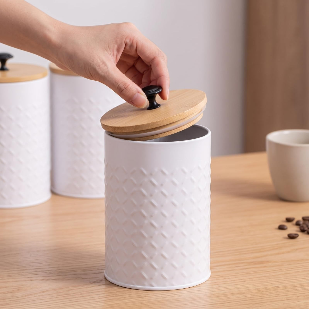 3 Pieces Kitchen Canister Set H12581