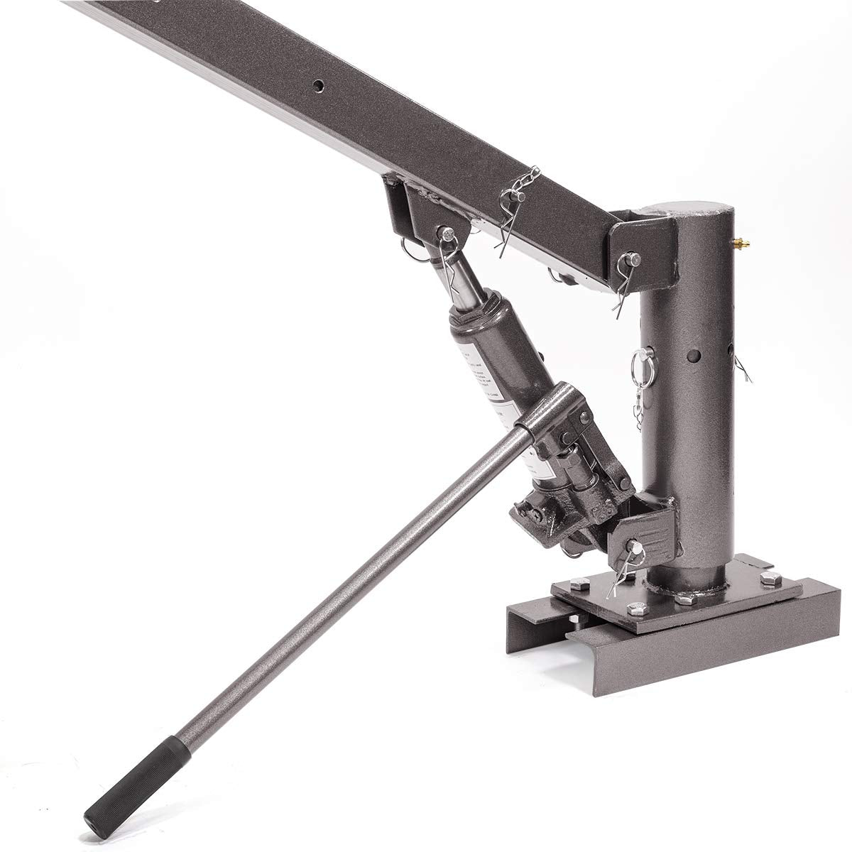 1/2 Ton Capacity Pickup Truck Hoist Lift Jib Crane Telescopic Boom T5547