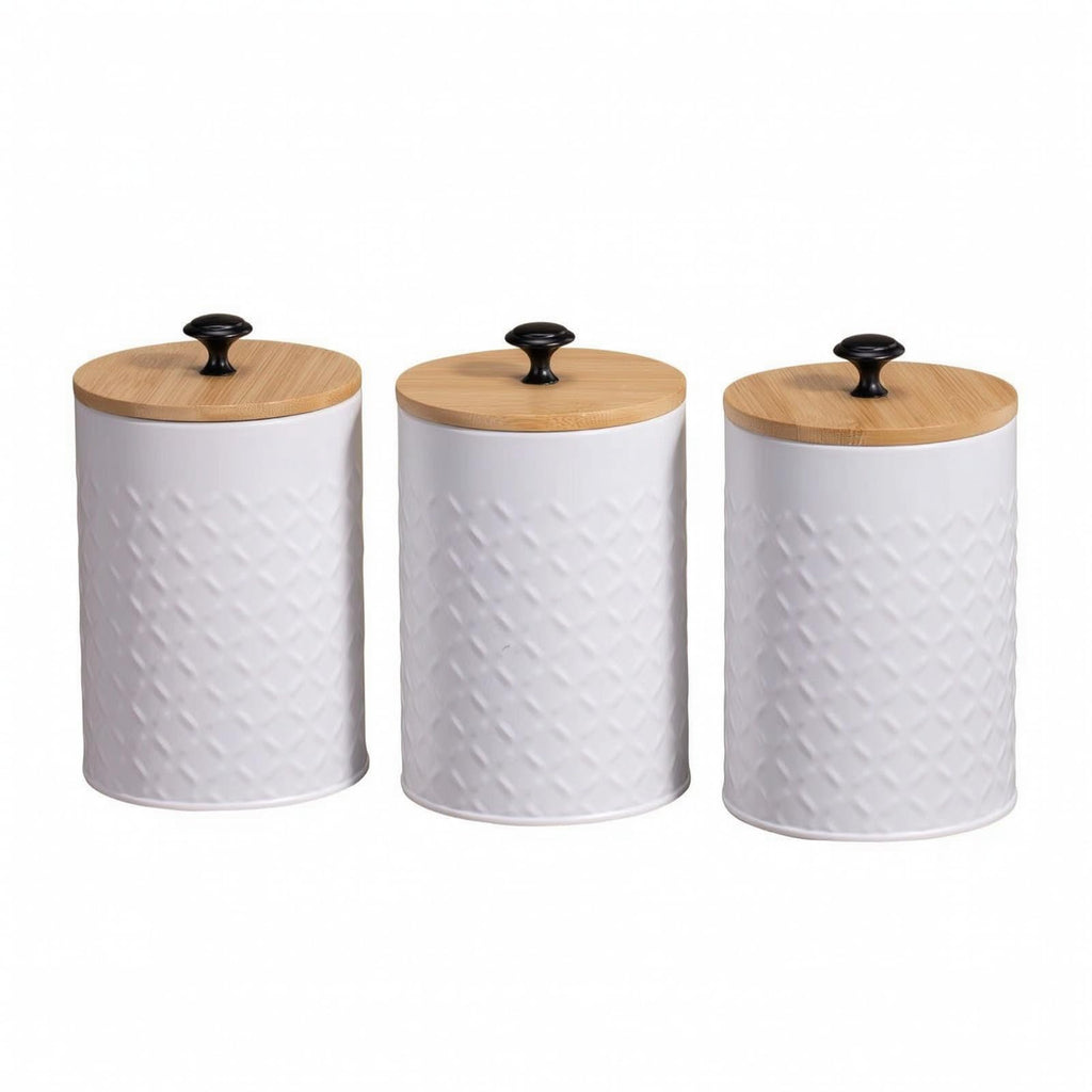 3 Pieces Kitchen Canister Set H12581