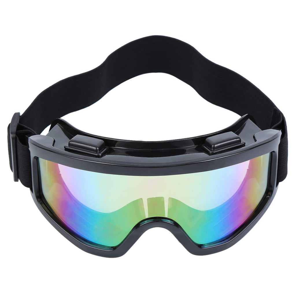 Black Motocross Helmet with Gloves and Goggles W18546
