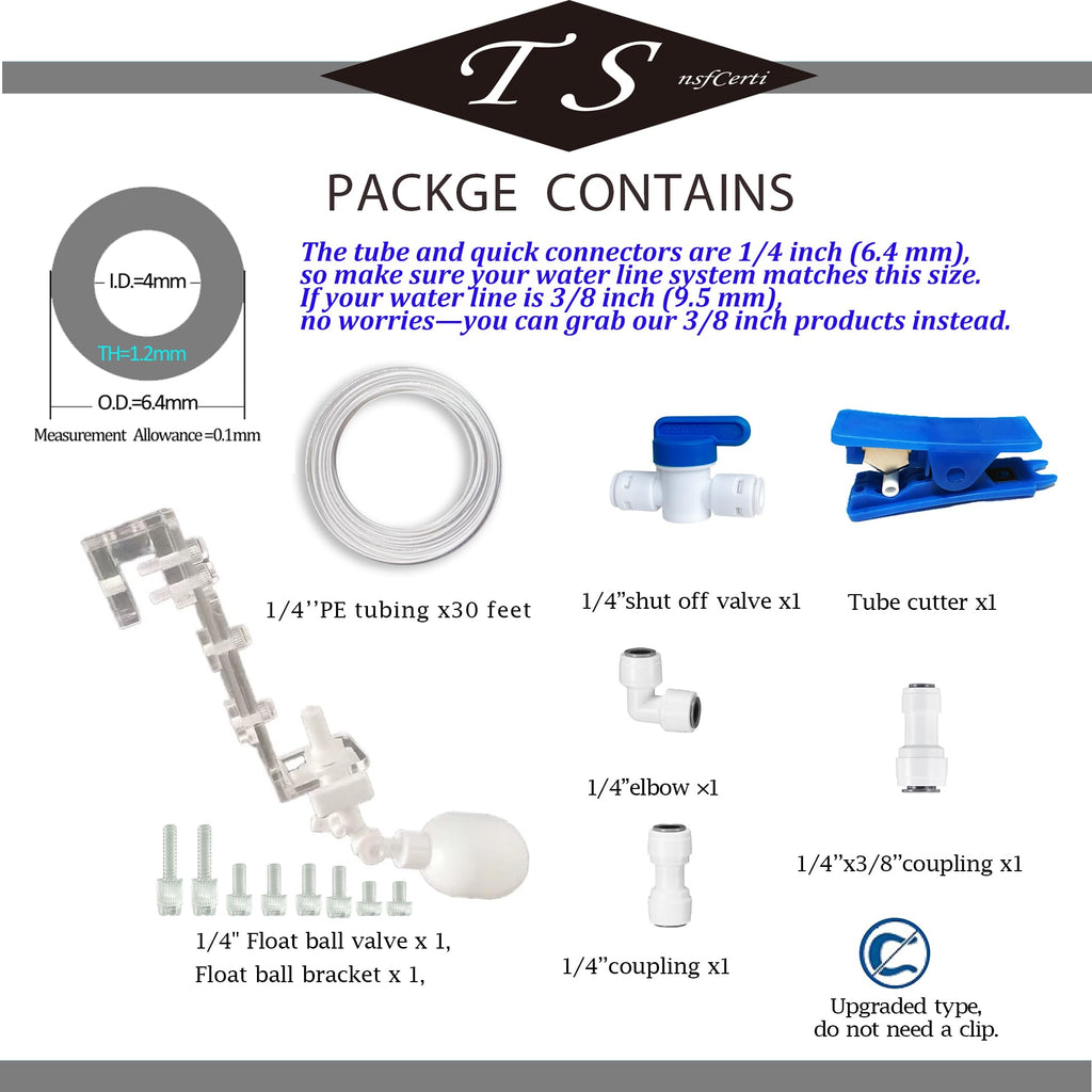1/4" Power-Free Auto-Top-Off Water Level Controller with Float Valve P932