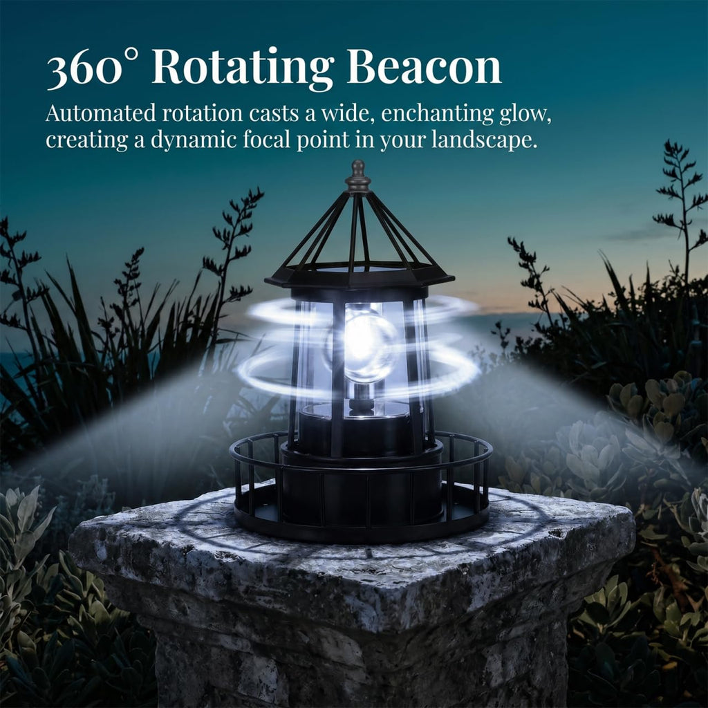 Solar Lighthouse Lamp J57357