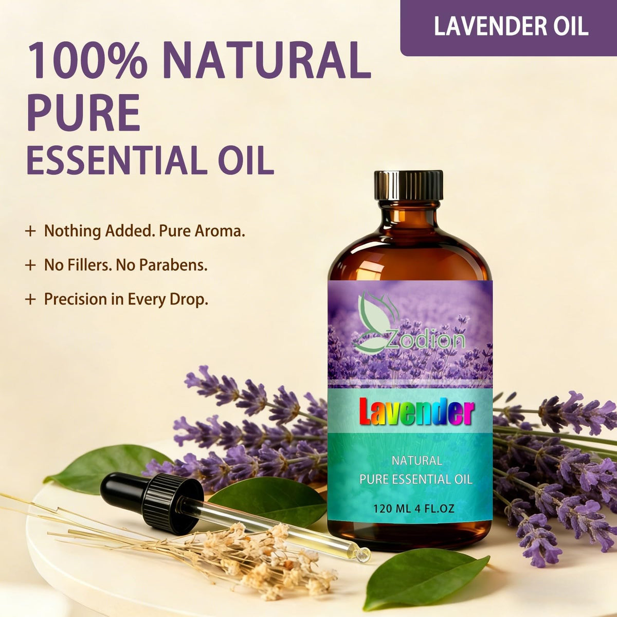 Lavender & Marjoram Essential Oil 4 Fl Oz C265