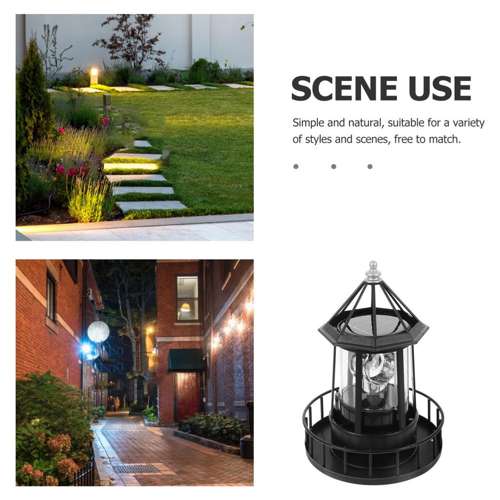 Solar Lighthouse Lamp J57357