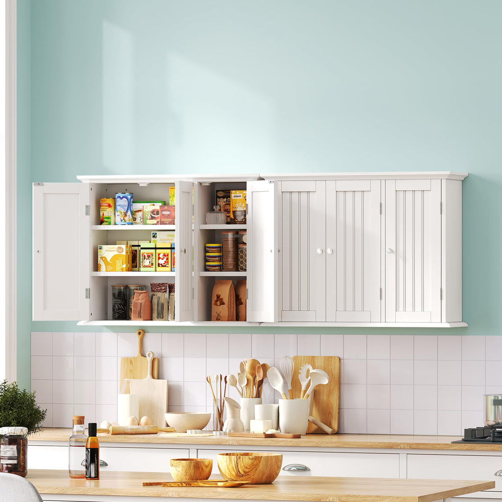 Laundry Cabinet with 3 Doors and Adjustable Shelves C5482
