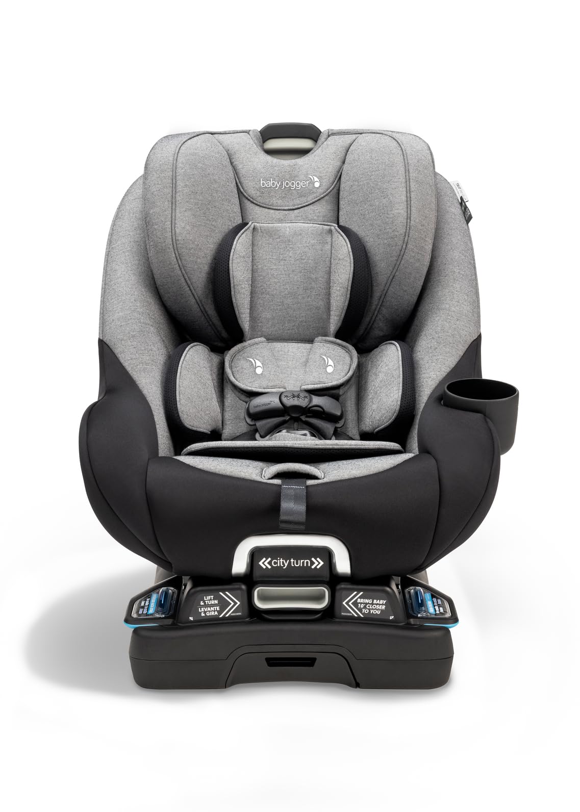 Rotating Convertible Car Seat, Rear to Forward Facing, Onyx Black J324