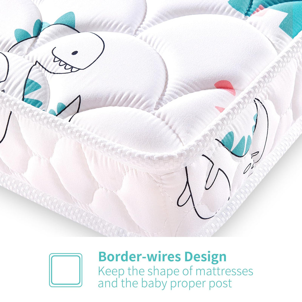5" Firm Hypoallergenic Crib and Toddler Mattress Q6975