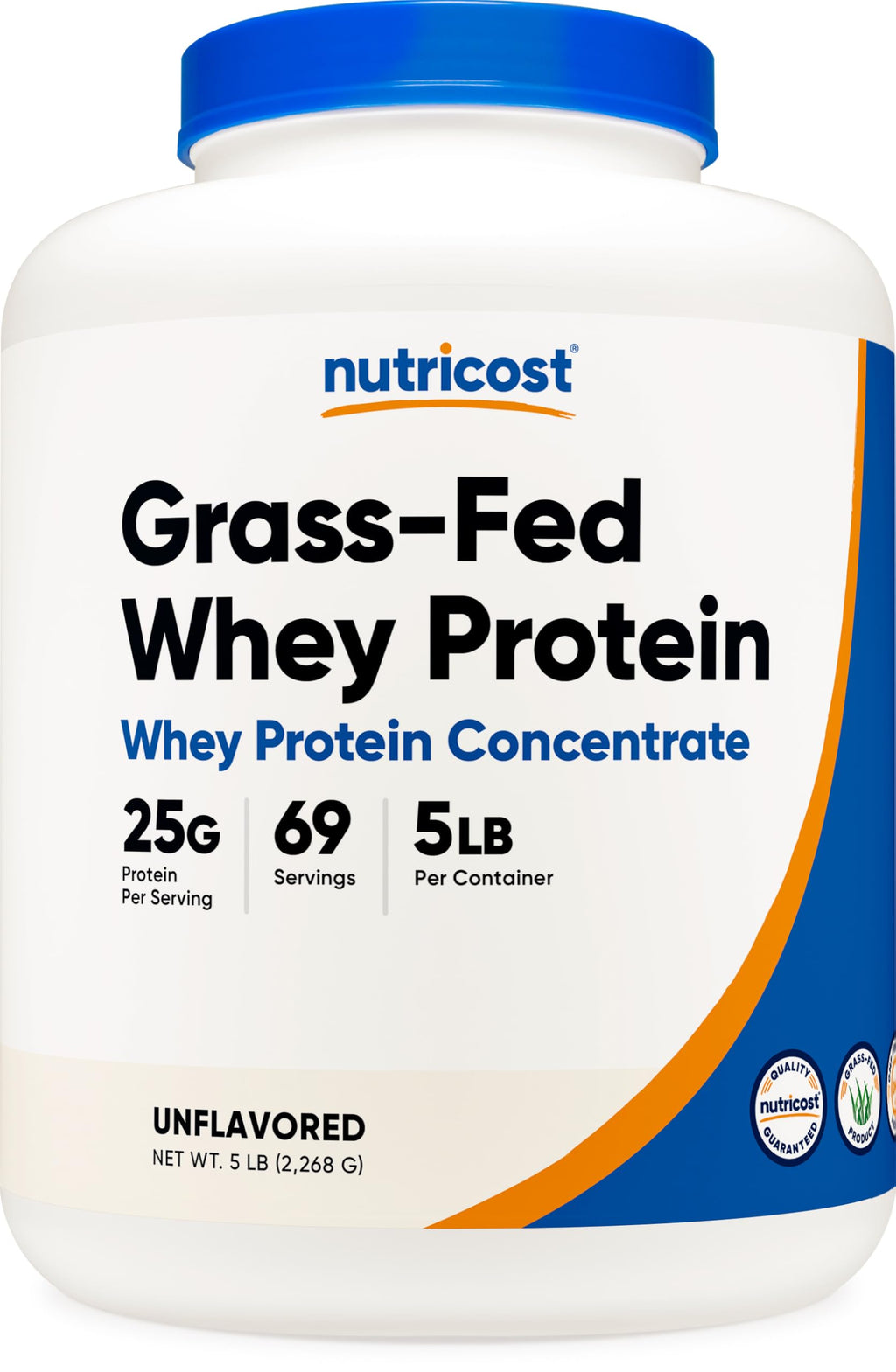 Grass-Fed Whey Protein Concentrate 5LBS W550475