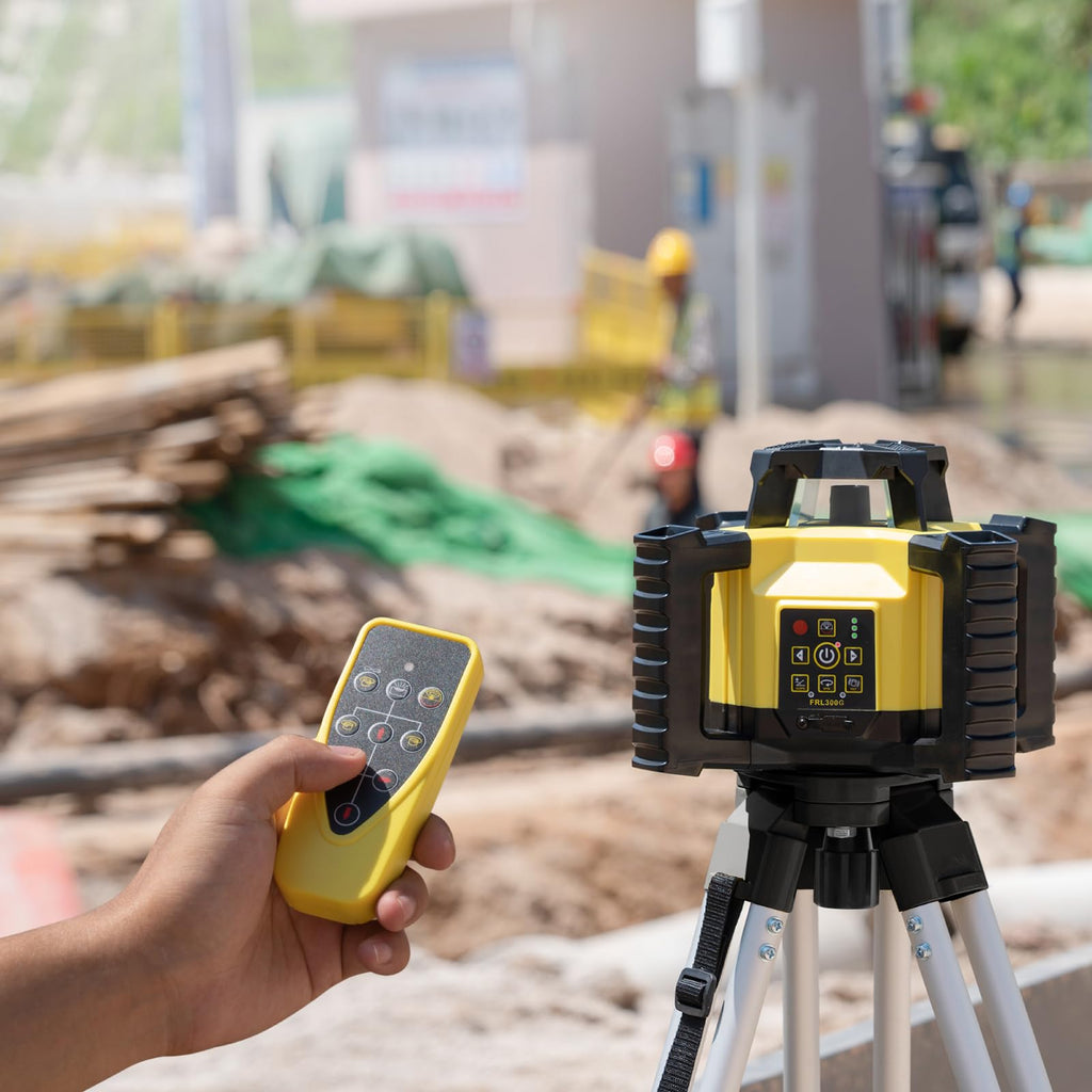Green Self-Leveling Rotary Laser Level Kit with Tripod C164150