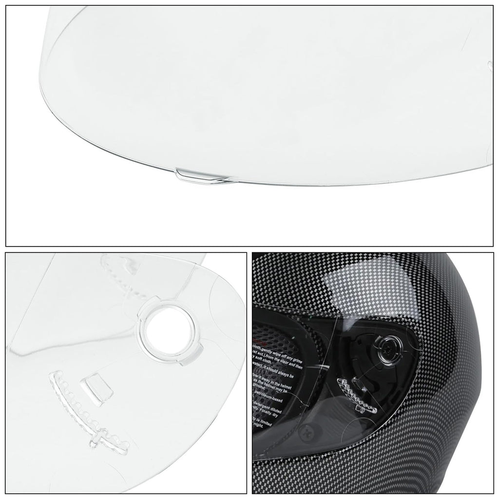 Motorcycle Flip Up Full Face Helmet Visor V3746