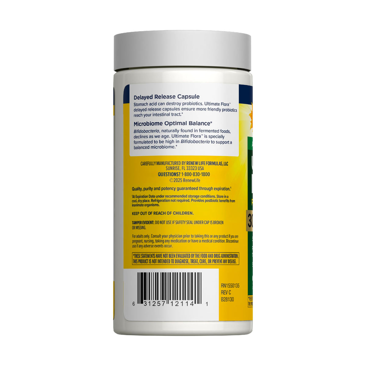 50+ Probiotic 30 Billion CFU 31 Strains J449352