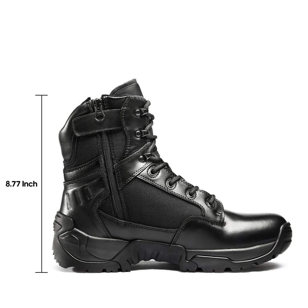 Men's Side Zipper Tactical Work Boots G9891