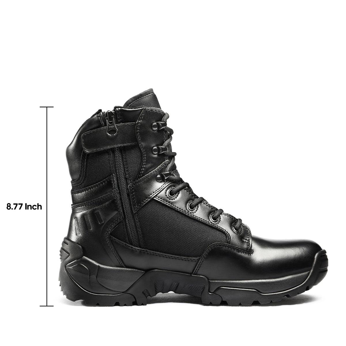 Men's Side Zipper Tactical Work Boots G9891