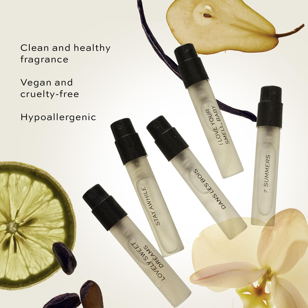Perfume Sampler Set of 5 J929