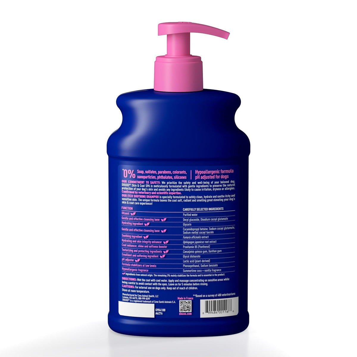 Dog Shampoo for Sensitive Skin, 16 fl oz J51588