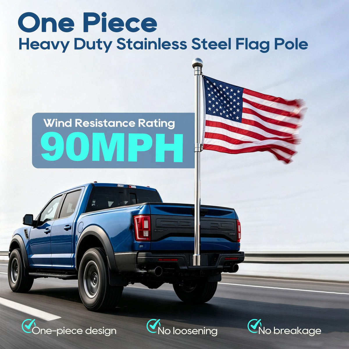 5FT One-Piece Flagpole 2-Pack G35337