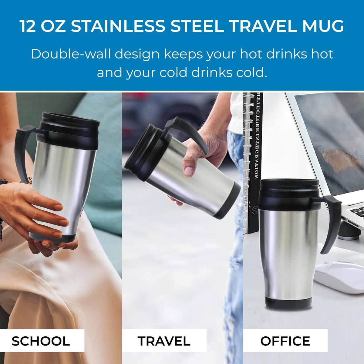 Single Serve Coffee Maker 6–12 Oz Black N27475