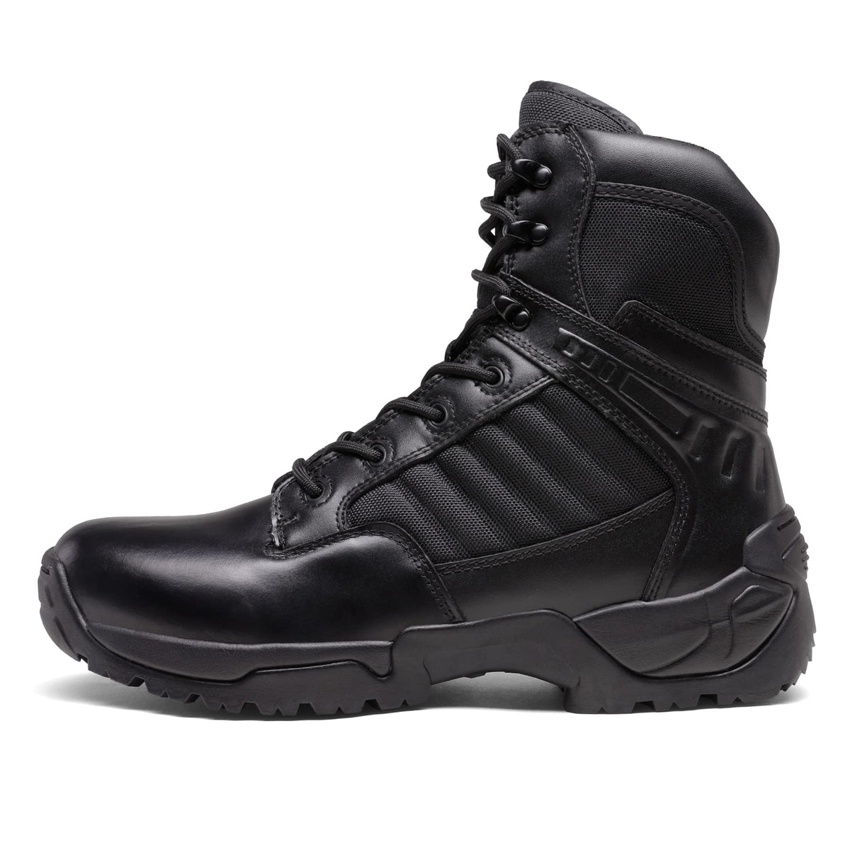 Men's Side Zipper Tactical Work Boots G9891